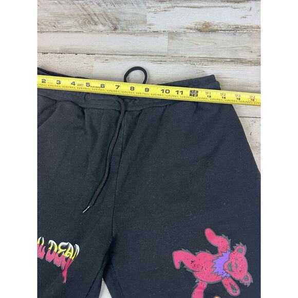 Grateful Dead Dancing Bears Sweatpants Black M 2022 Dead.net Joggers Band Logo - Picture 10 of 11